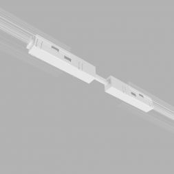 Elektrostandard Slim Magnetic Прямой коннектор и планка белый (1 шт.) 85096/00