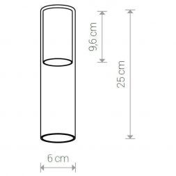 Плафон Nowodvorski Cameleon Cylinder M 8543