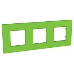 Рамка 3-ая Schneider Electric Unica Quadro Киви MGU4.706.28
