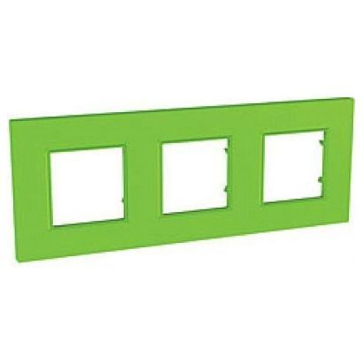 Рамка 3-ая Schneider Electric Unica Quadro Киви MGU4.706.28