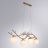 Подвесная люстра Arte Lamp A3422SP-4GO Eltanin