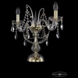 Настольная лампа Bohemia Ivele Crystal 1411L/2/141-39/G