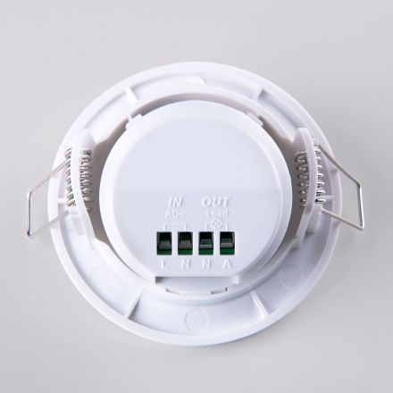 Инфракрасный датчик движения Elektrostandard SNS-M-12 8m 2,2-4m 800W IP20 360 Белый