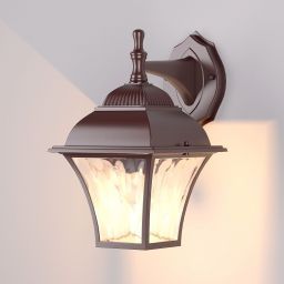 Настенный уличный светильник Elektrostandard Apus D шоколад (GL 1009D) (ESTD Apus D шоколад (GL 1009D)) Настенный уличный светильник Elektrostandard Apus D шоколад (GL 1009D) (ESTD Apus D шоколад (GL 1009D))