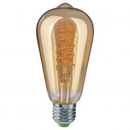 Лампа Navigator 61 628 NLL-F-ST64-4-230-2.5К-E27-SPIRAL