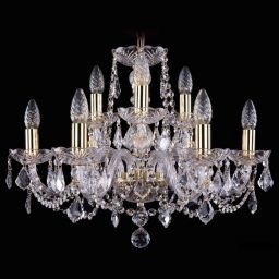 Люстра Bohemia Ivele Crystal 1402/6+3/195/G/Leafs (BOHEMIA 1402/6+3/195/G/Leafs) Люстра Bohemia Ivele Crystal 1402/6+3/195/G/Leafs (BOHEMIA 1402/6+3/195/G/Leafs)