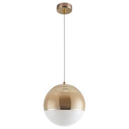 Подвесной светильник Crystal Lux Optima SP1 Gold D200 (CRYSTAL-LUX Optima SP1 Gold D200)