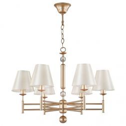 Подвесная люстра Crystal Lux FLAVIO SP6 GOLD
