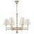 Подвесная люстра Crystal Lux FLAVIO SP6 GOLD
