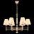 Подвесная люстра Crystal Lux FLAVIO SP6 GOLD