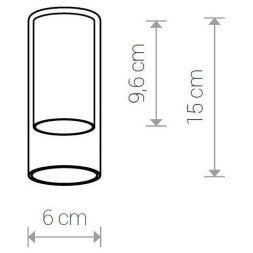Плафон Nowodvorski Cameleon Cylinder S 8544