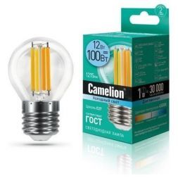 Светодиодная лампа Camelion LED12-G45-FL/845/E27