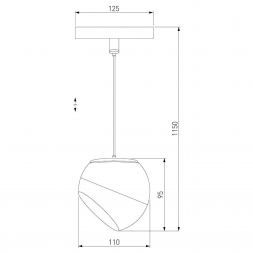 Slim Magnetic Трековый светильник 12W 4200K Lars (белый) 85033/01 Elektrostandard
