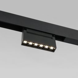 Трековый светодиодный светильник Slim Magnetic HL01 6W 4200K черный Elektrostandard 85009/01