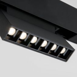 Трековый светодиодный светильник Slim Magnetic HL01 6W 4200K черный Elektrostandard 85009/01