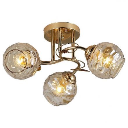 Люстра ЭкономСвет 12190/3GD AMB