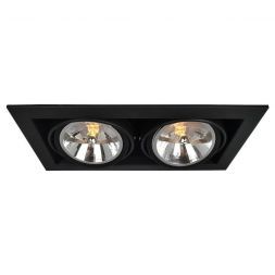 Точечный светильник Arte Lamp A5935PL-2BK