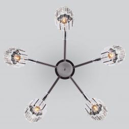 Потолочная люстра Eurosvet 70090/5 графит