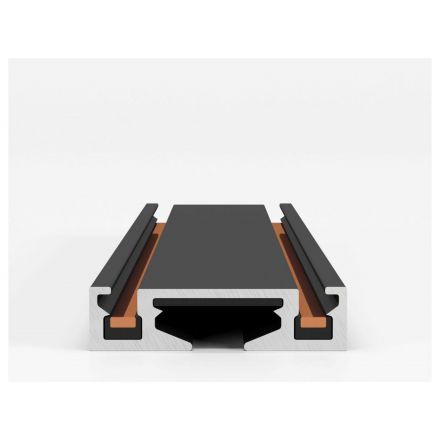 Flat Magnetic Шинопровод накладной (2м) чёрный Elektrostandard