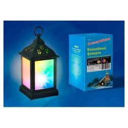 Фигура светодиодная на батарейках Uniel ULD-L1122-010/DTB/RGB/3D BLACK