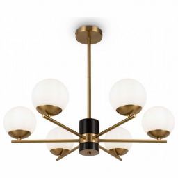 Подвесная люстра&nbsp;Freya Marble FR5230PL-06BS (MAYTONI FR5230PL-06BS)