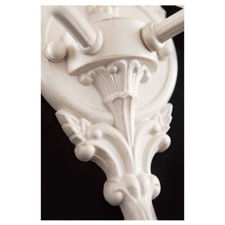 Бра Eurosvet с хрусталем 3281/2 белый с золотом/тонированный хрусталь Strotskis