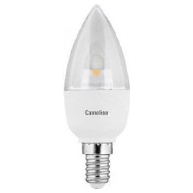 Лампа светодиодная Camelion LED5,5-C35-CL/830/E14