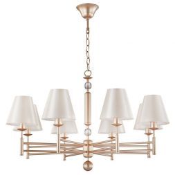 Подвесная люстра Crystal Lux FLAVIO SP8 GOLD