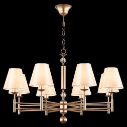 Подвесная люстра Crystal Lux FLAVIO SP8 GOLD