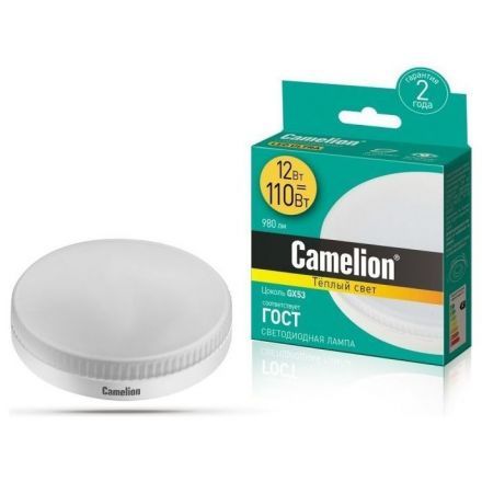 Светодиодная лампа Camelion LED12-GX53/830/GX53