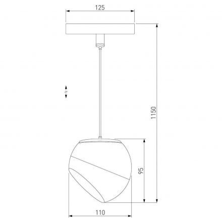 Slim Magnetic Трековый светильник 12W 4200K Lars (черный) 85033/01 Elektrostandard