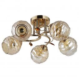 Люстра ЭкономСвет 12190/5GD AMB