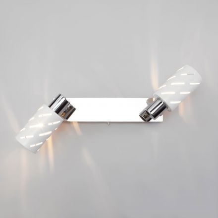 Настенный светильник Eurosvet 20090/2 белый/хром