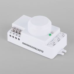 Микроволновый датчик движения Elektrostandard SNS-M-13 MCW 1200W R10m Белый