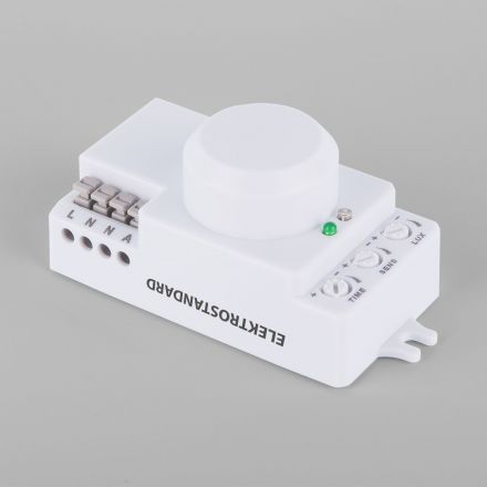 Микроволновый датчик движения Elektrostandard SNS-M-13 MCW 1200W R10m Белый
