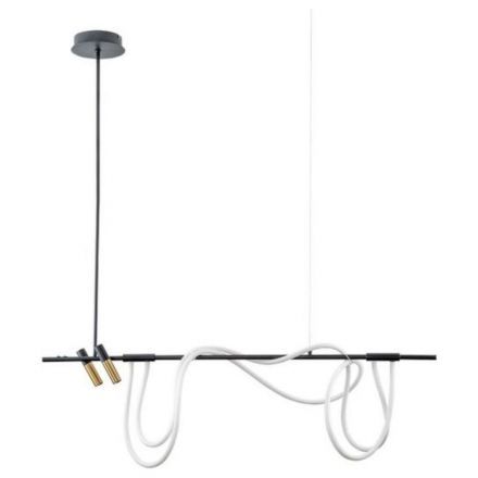 Подвесная светодиодная люстра Arte Lamp Klimt A2850SP-45BK