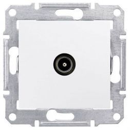 Розетка TV проходная Schneider Electric Sedna Белый 4dB