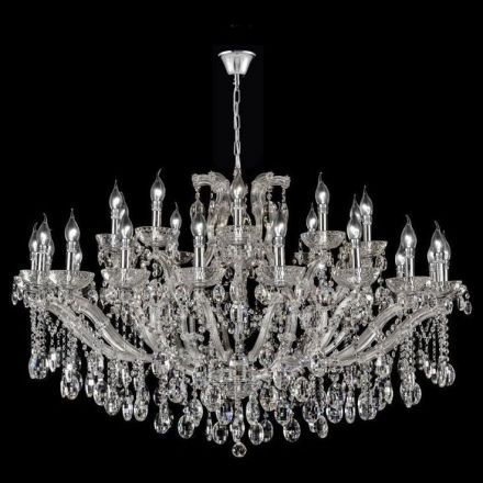 Подвесная люстра Crystal Lux HOLLYWOOD SP20+10 CHROME