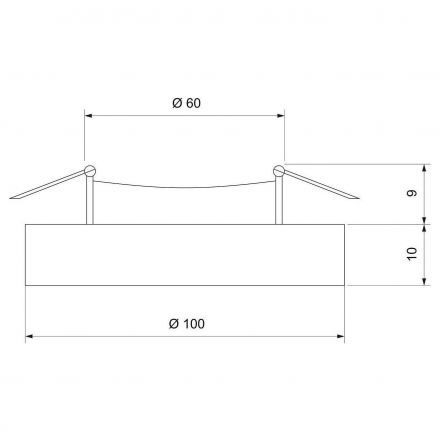 Точечный светильник Elektrostandard 2218 MR16 CL прозрачный