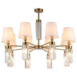 Люстра G11103/12BRS CL WT Gerhort (GERHORT G11103/12BRS CL WT)