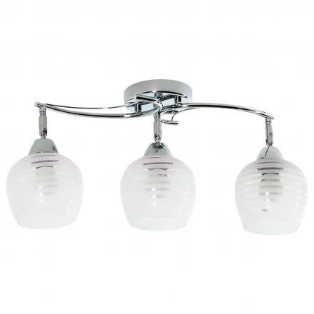 Люстра ЭкономСвет 12137/3CR WT+CL