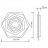 Geometria Sota 80W st-500-WHITE люстра светодиодная Estares