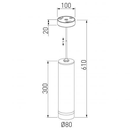 Уличный светильник Elektrostandard DLR023 IP54 черный (35084/H)