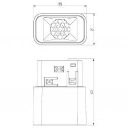 Slim Magnetic Трековый светильник 3W 4200K Tiny (черный) 85041/01 Elektrostandard