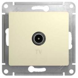 Розетка проходная 4DB Schneider Electric Glossa Беж TV GSL000292