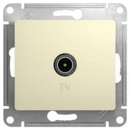 Розетка проходная 4DB Schneider Electric Glossa Беж TV GSL000292