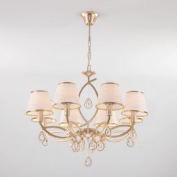 Люстра Eurosvet 60091/8 перламутровое золото (EUROSVET 60091/8 перламутровое золото) Люстра Eurosvet 60091/8 перламутровое золото (EUROSVET 60091/8 перламутровое золото)