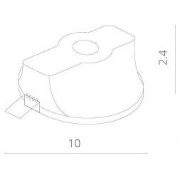 Светильник потолочный Arte Lamp A9210PL-1WH