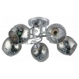 Люстра Linvel LV 9307/5 Рут Хром (LINVEL LV 9307/5 Рут Хром Е27 40W 640x640x240мм) Люстра Linvel LV 9307/5 Рут Хром (LINVEL LV 9307/5 Рут Хром Е27 40W 640x640x240мм)