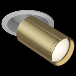 Встраиваемый спот Maytoni C048CL-1WBS (C048CL-01W+TRA020-01BS)